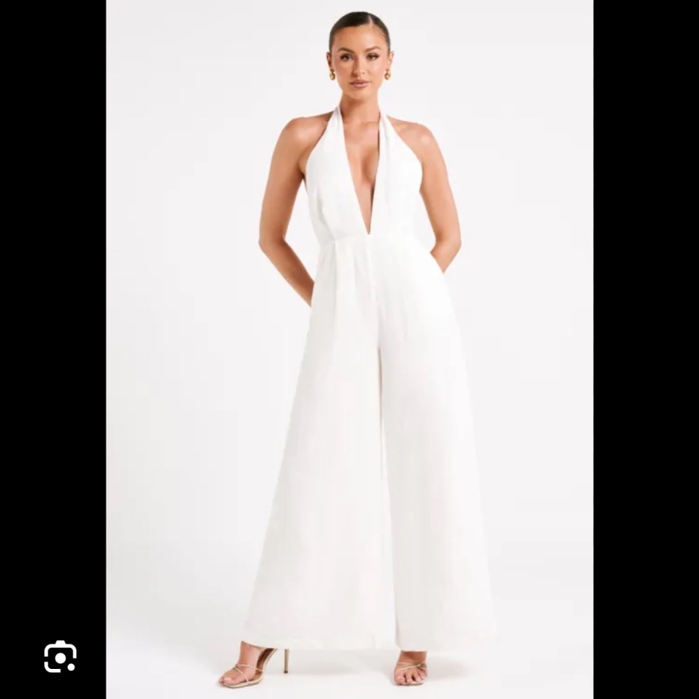 Meshki Linen Jumpsuit from Heaven - with original meshki packaging